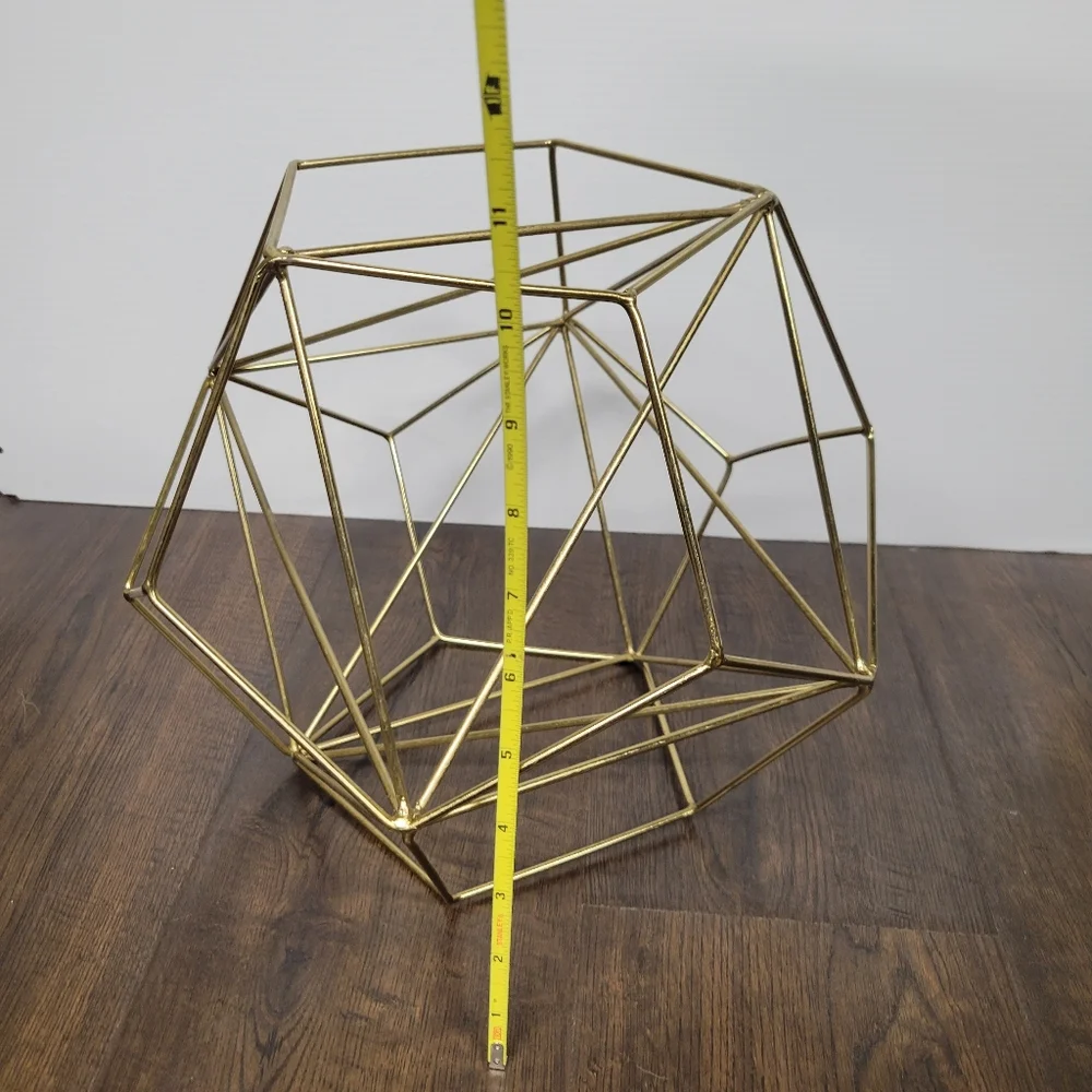 Geometric Icosahedron Himmeli - Coffee Table Decor - Modern Minimalist Orb